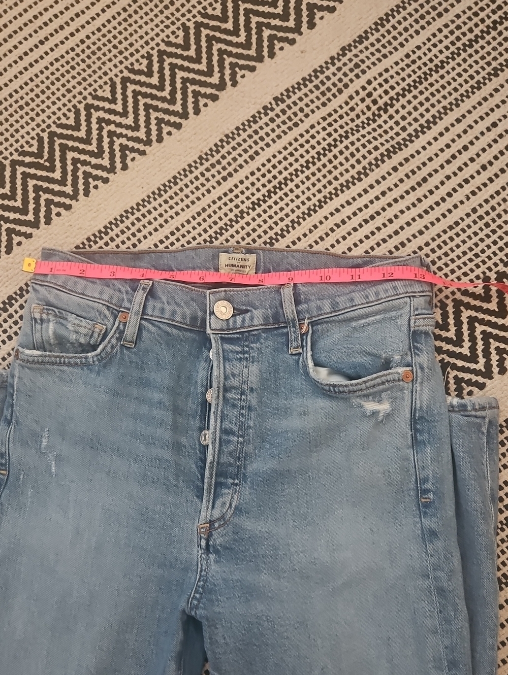 Citizen's of Humanity Olivia High Rise Slim Ankle Jeans - Picture 10 of 10